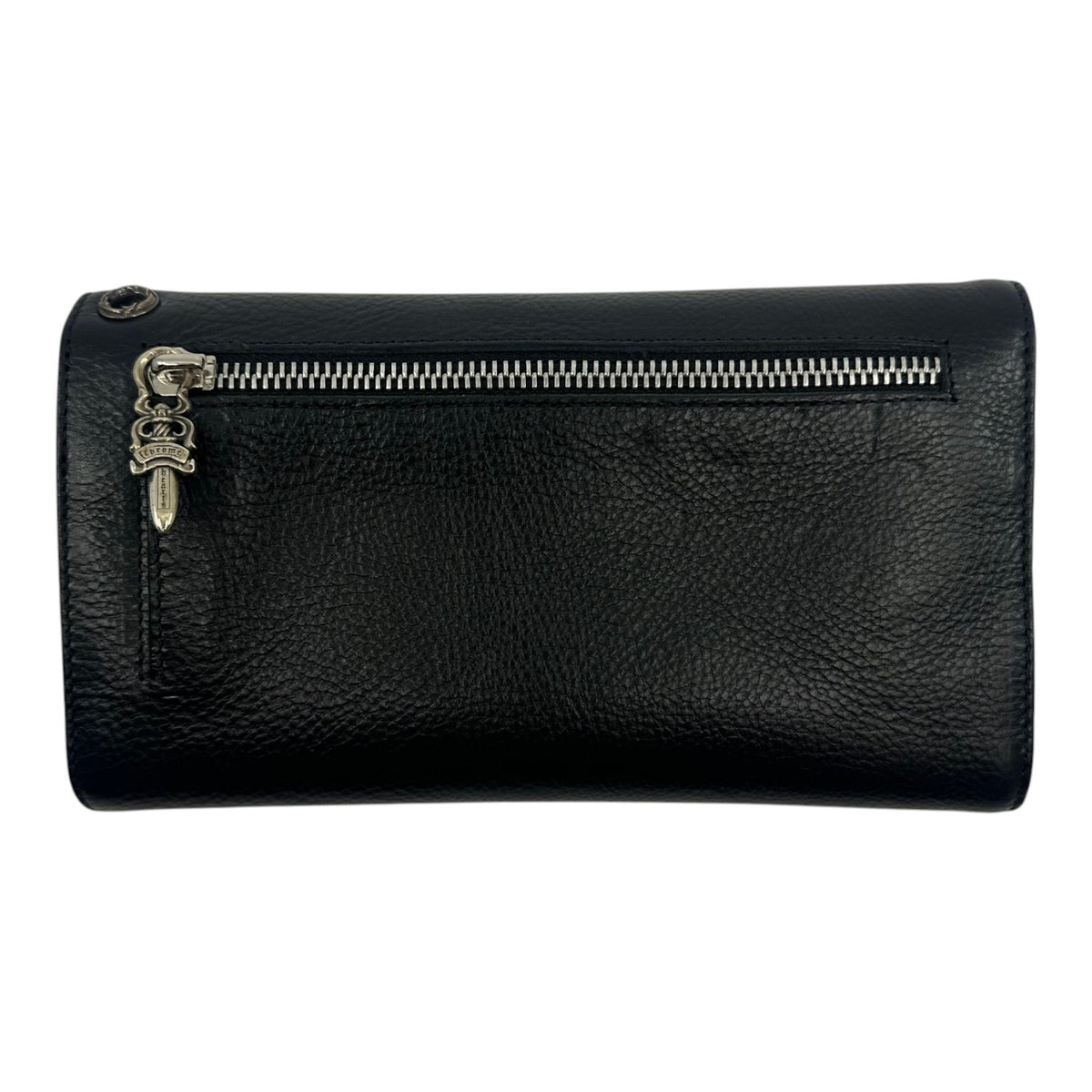 Chrome Hearts Wave Long Wallet Black