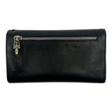Chrome Hearts Wave Long Wallet Black