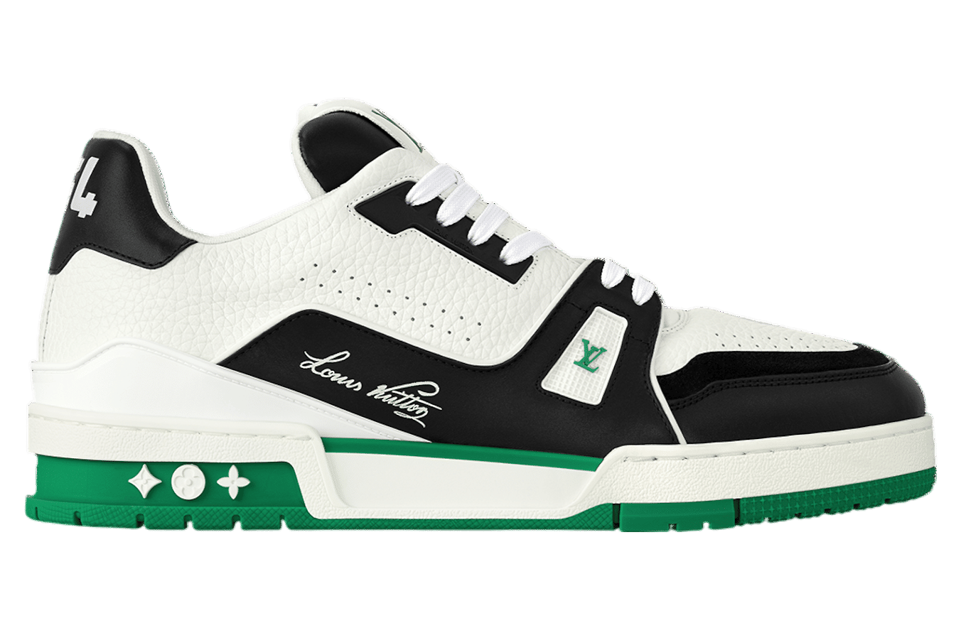 Louis Vuitton LV Trainer Green Black White