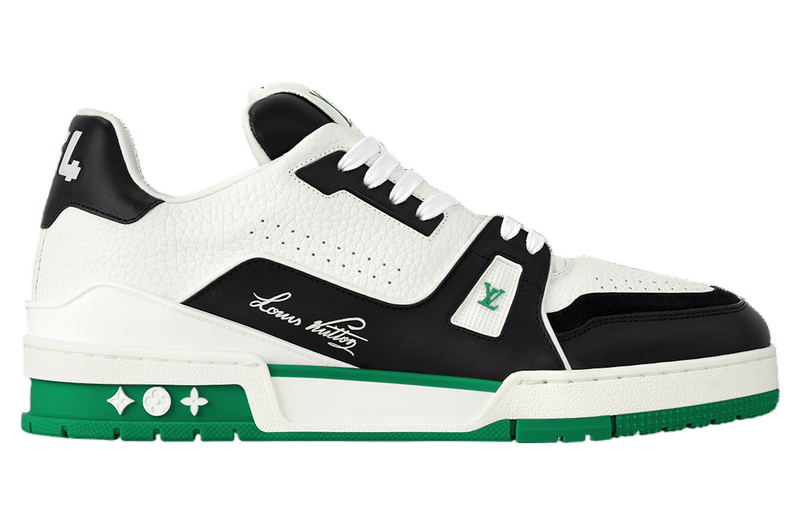 Louis Vuitton LV Trainer Green Black White
