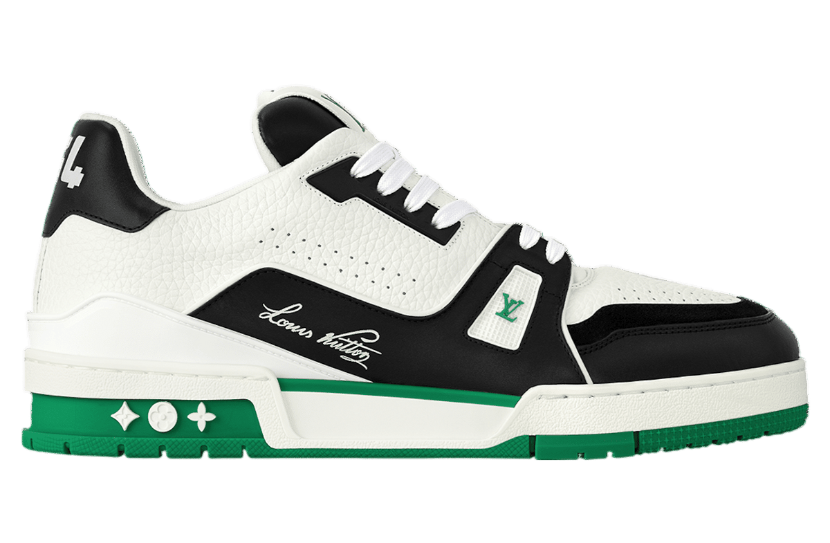 Louis Vuitton LV Trainer Green Black White