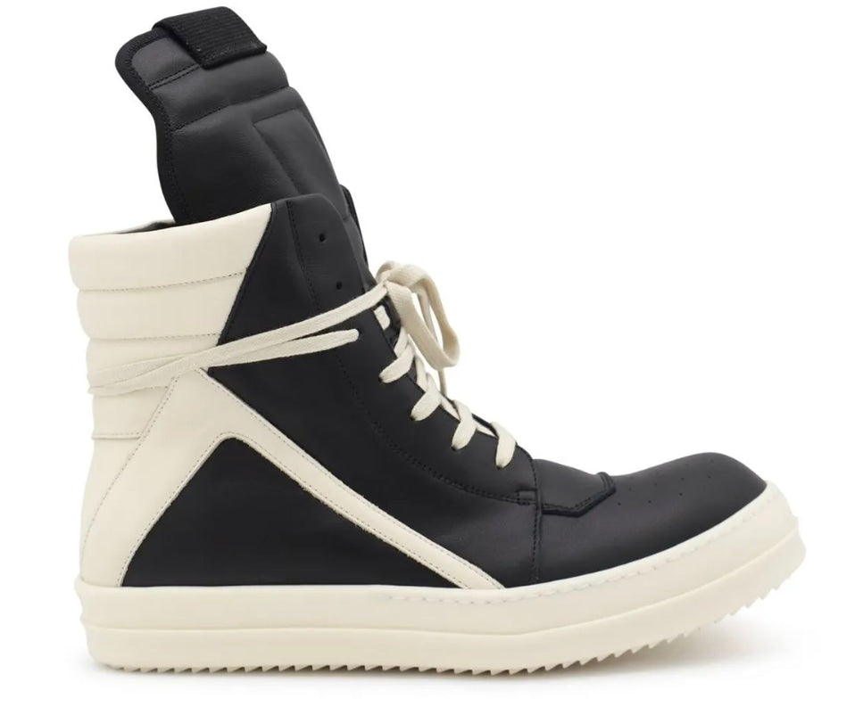 Rick Owens Geobasket Black Milk