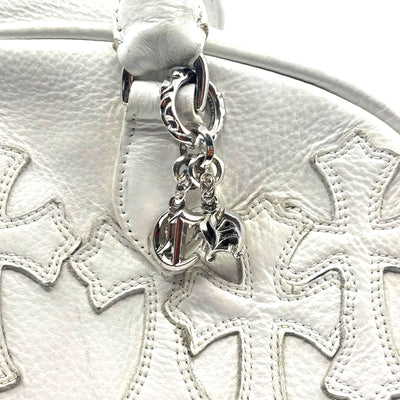 Chrome Hearts Cemetary Gym Bag White - Lightly Worn