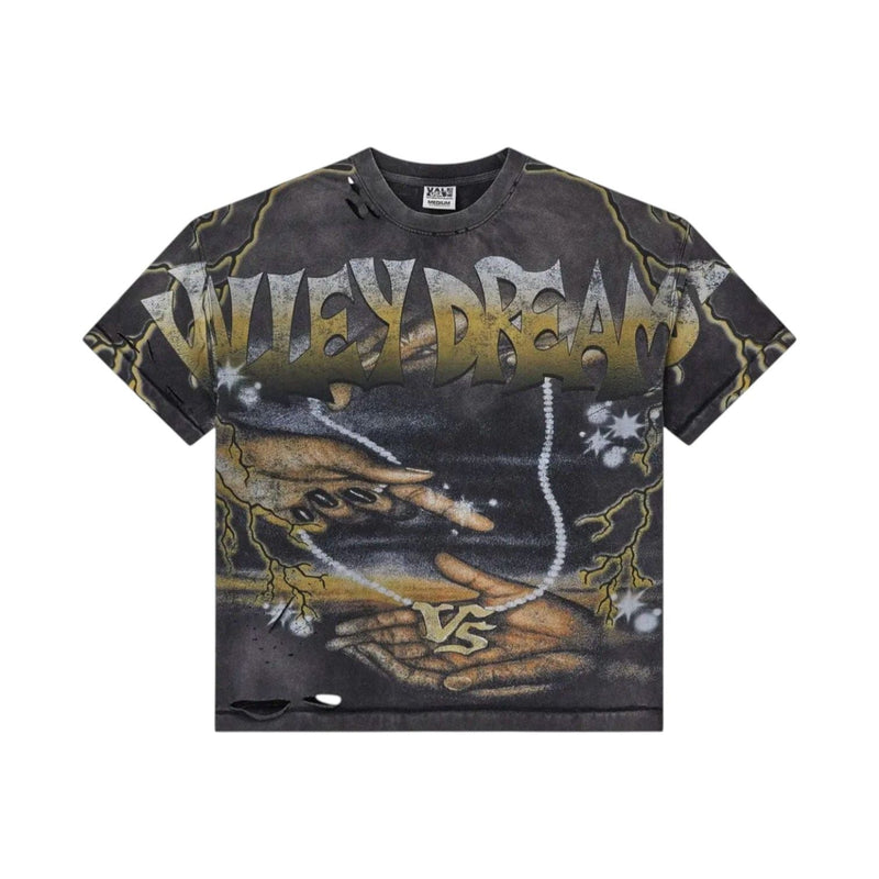 Vale Hands Of God Tee Washed Black