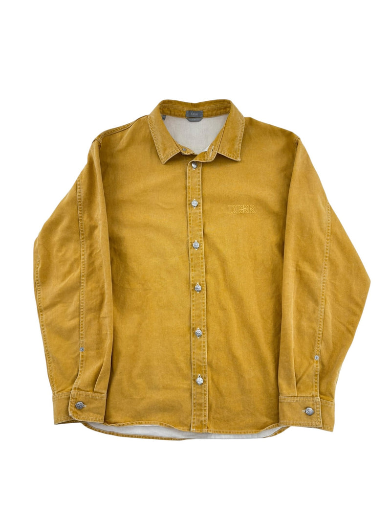 Dior x Stone Island Button Up Shirt Yellow