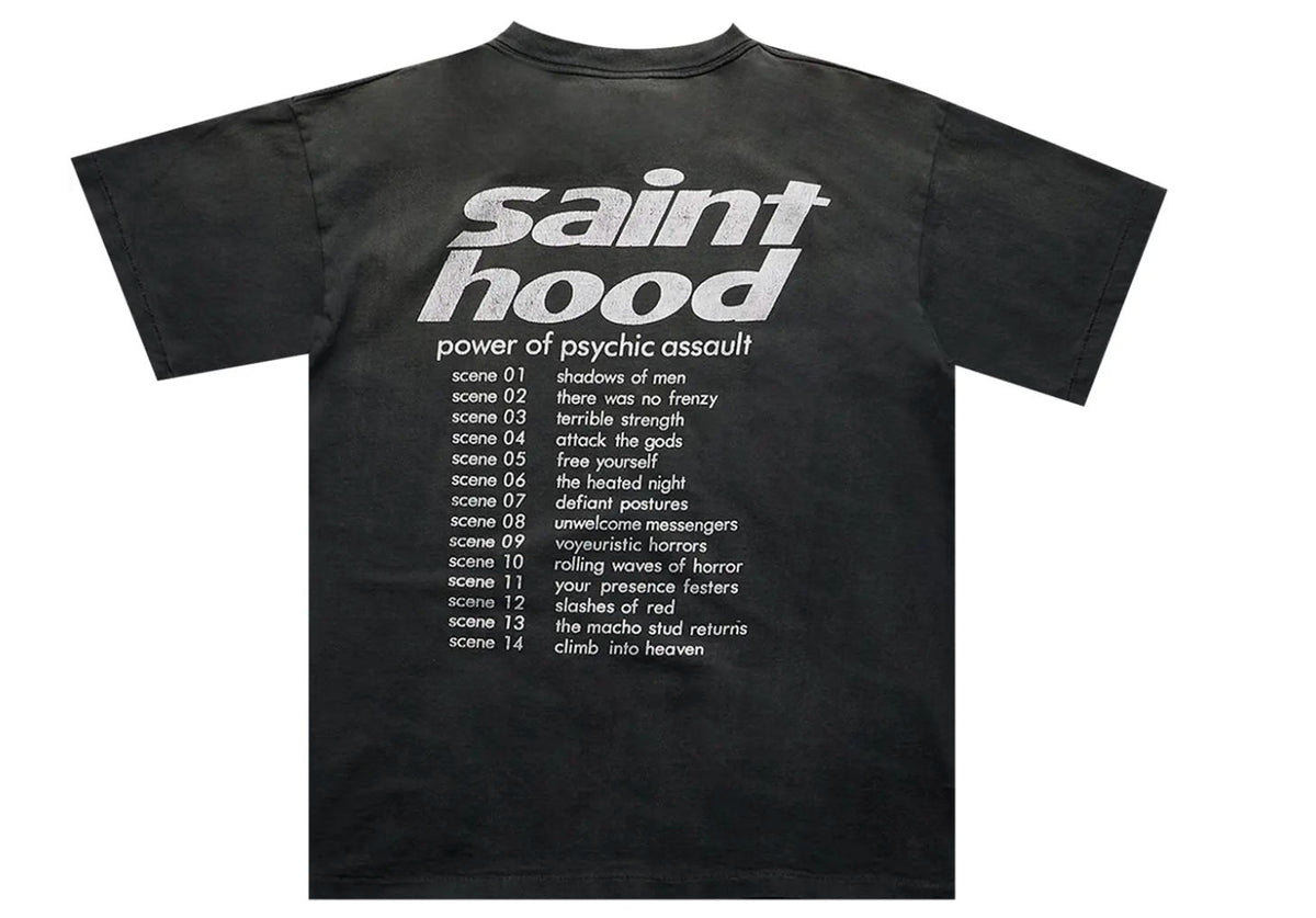 Saint Mxxxxxx x Neighborhood Bike Tee Black