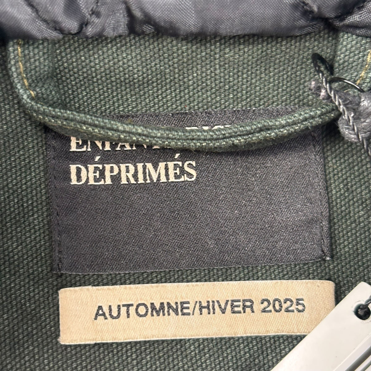ERD War Started Hooded Work Jacket Crust Olive