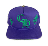 Chrome Hearts Cross Patch Hat 'Purple'