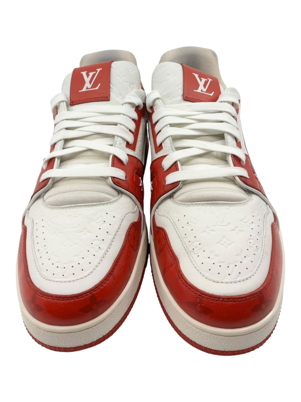 Louis Vuitton Trainer Red White