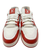 Louis Vuitton Trainer Red White