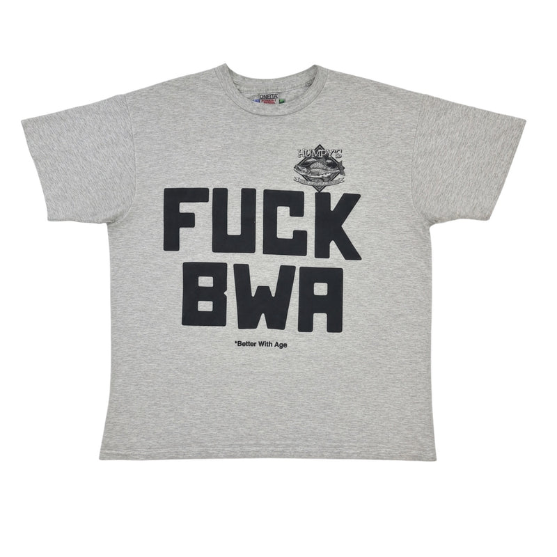 Better With Age 'Fuck BWA' Shirt Grey