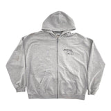 Balenciaga Music Zip Up Hoodie Grey