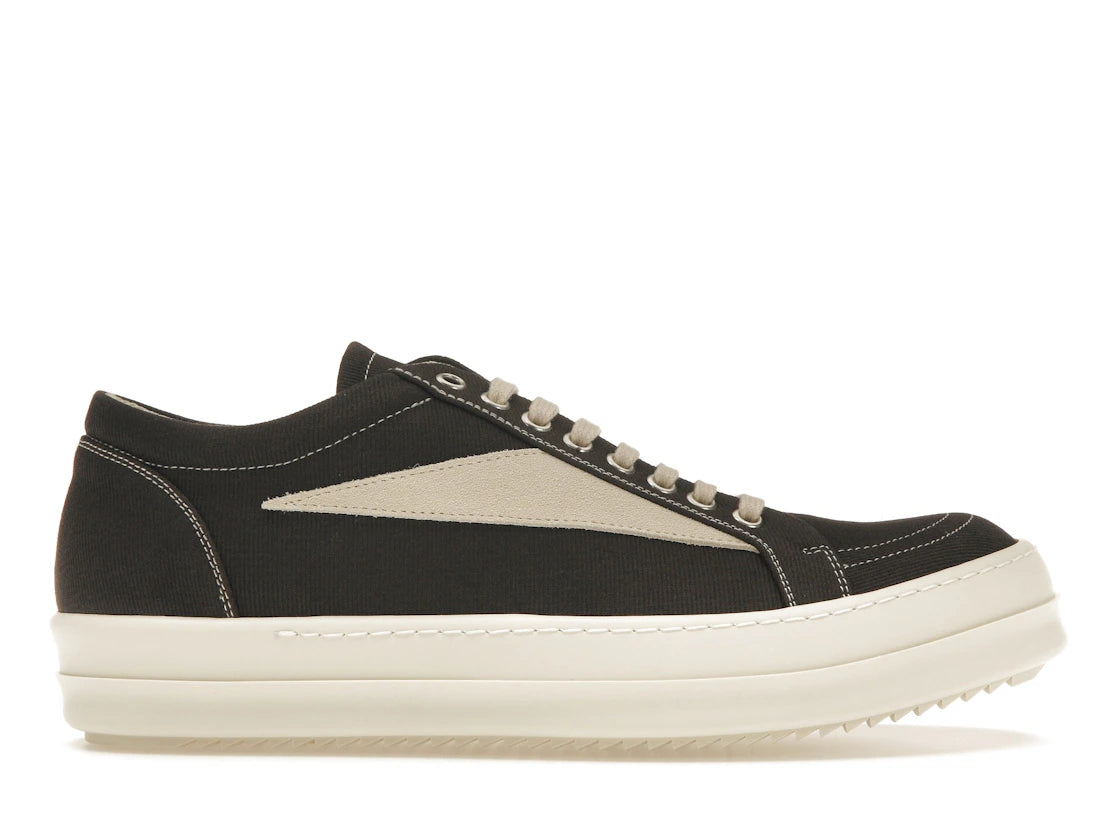 Rick Owens DRKSHDW EDFU Vintage Sneakers Taupe Grey