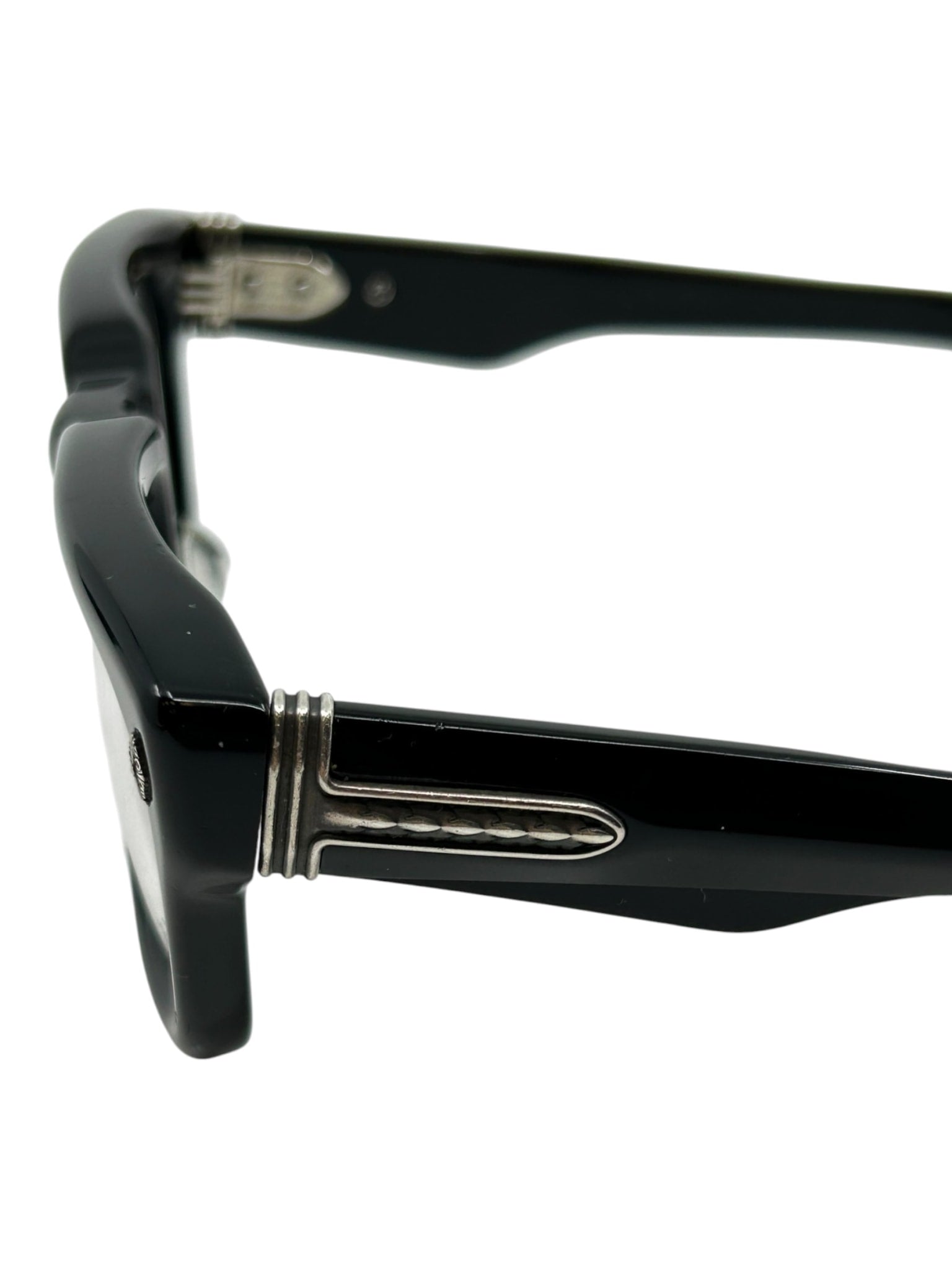 Chrome Hearts Gnarlin Glasses Black Silver
