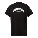 Balenciaga Back Flip Logo Tee Black