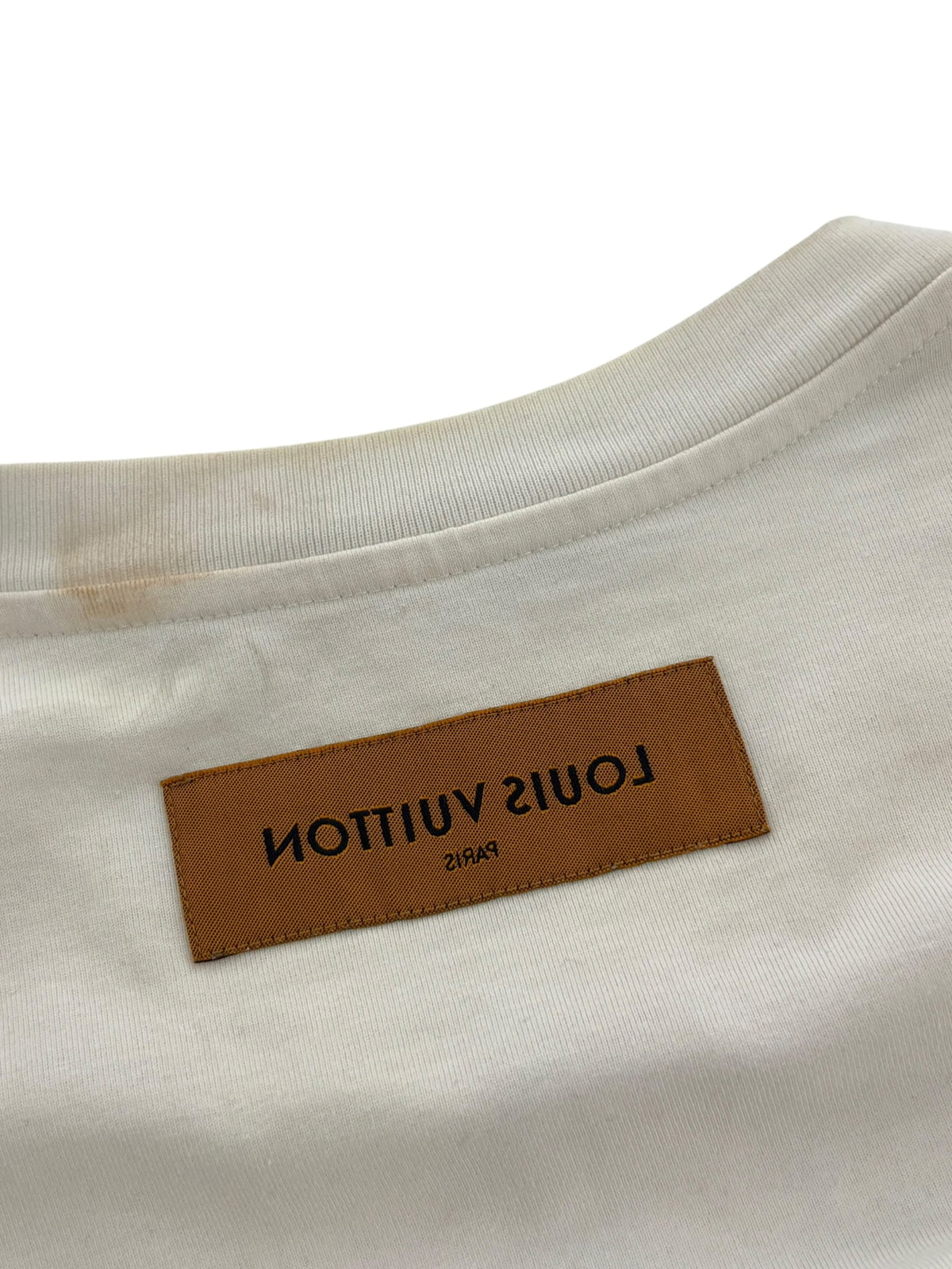 Louis Vuitton Vuitton Graffiti T-shirt Milky White