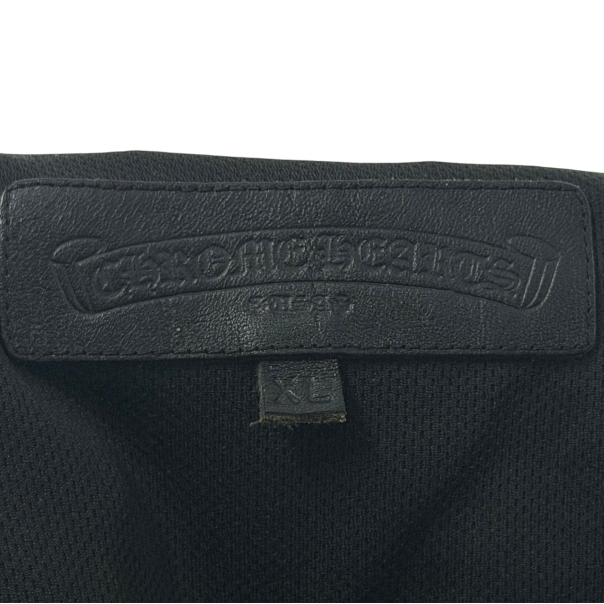 Chrome Hearts Mesh Track Graphic Print Jacket Black
