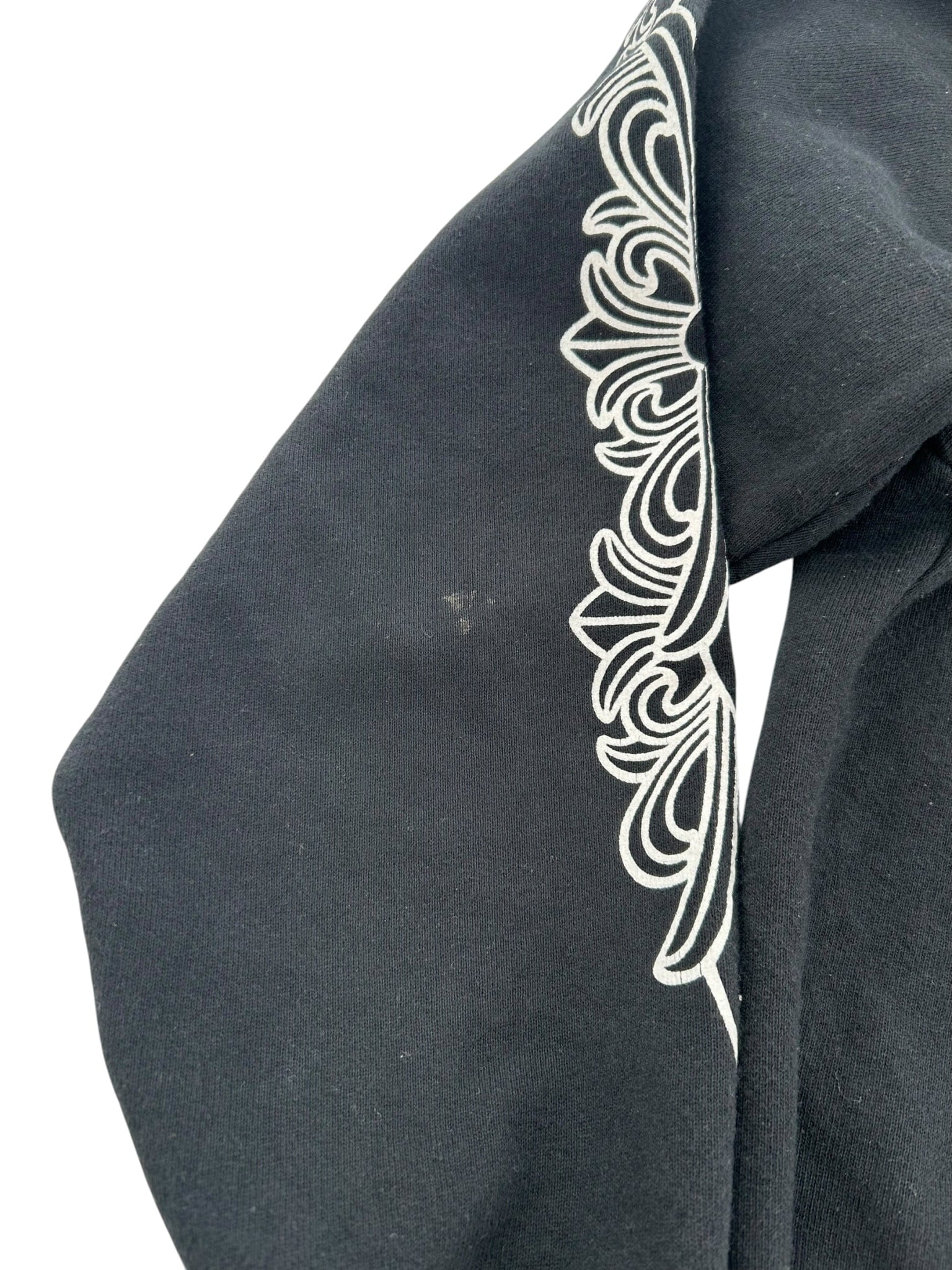 Chrome Hearts Matty Boy Flower Chomper Hoodie Black