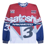 Satoshi Nakamoto Speedway Long-Sleeve Red