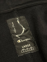 Rick Owens Champion Mountain Hoodie Black
