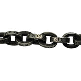 Chrome Hearts Silver Paper Chain Necklace 24"