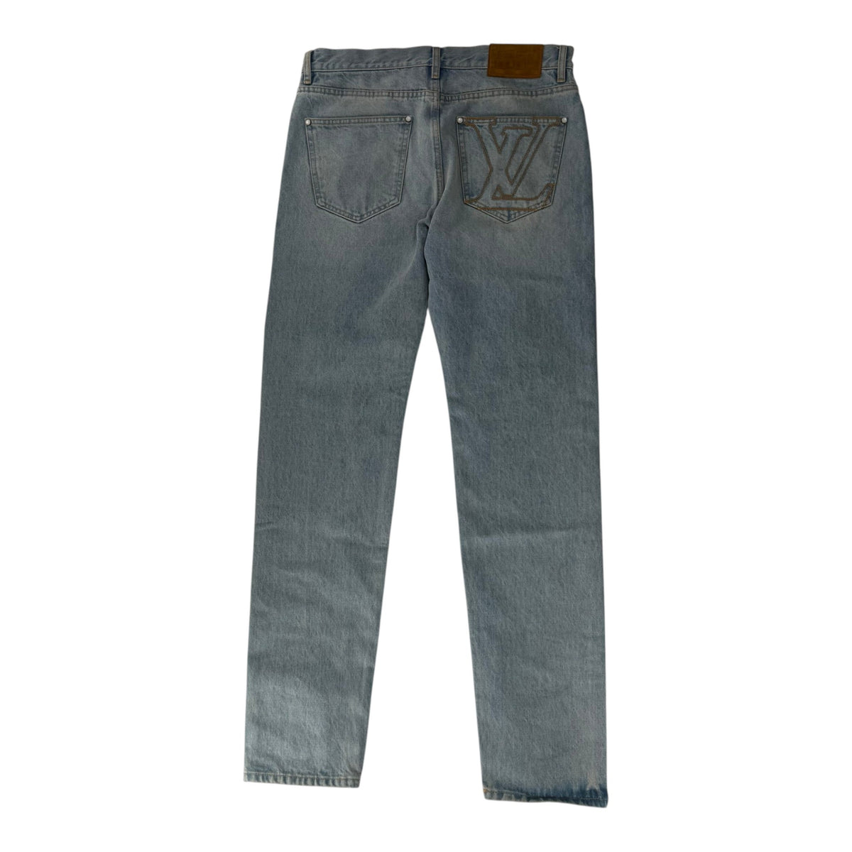 Louis Vuitton Slim Fit Denim Blue