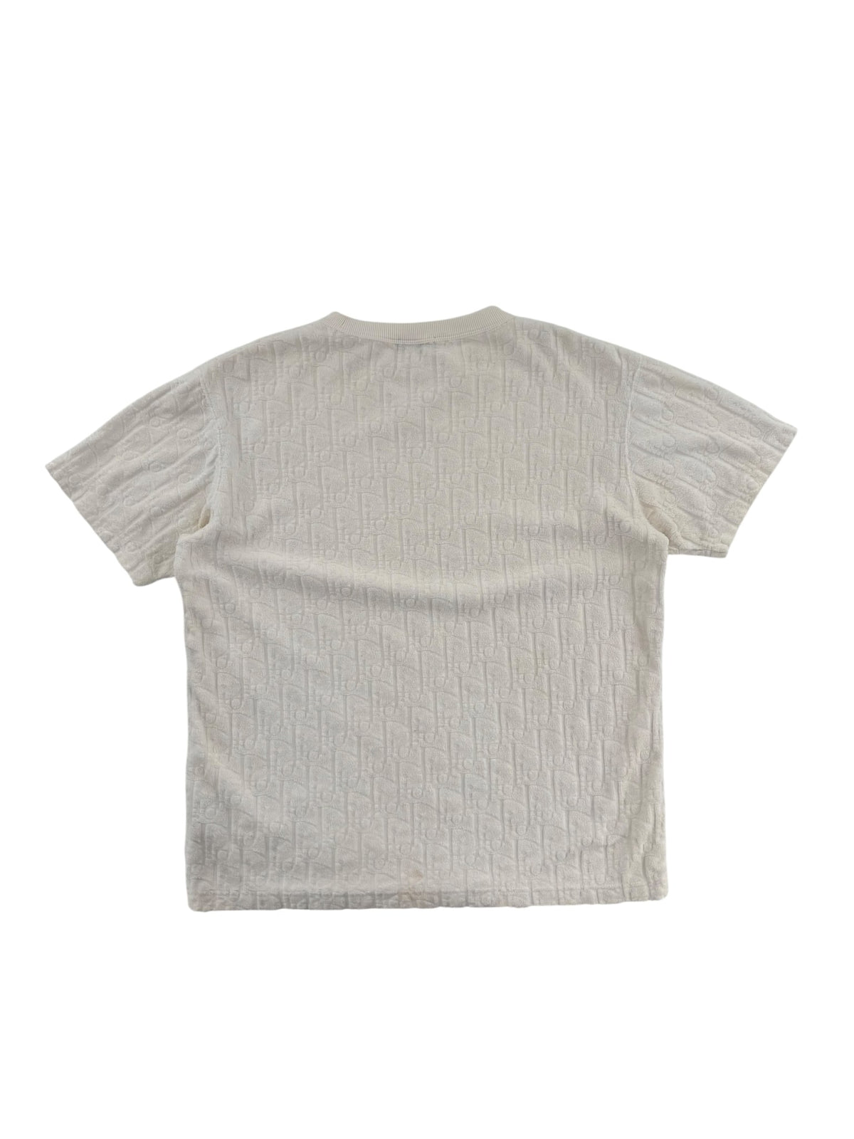 Dior Oversized Oblique Tee White