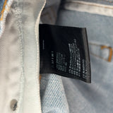 Amiri Blue Logo Jeans Lightwash