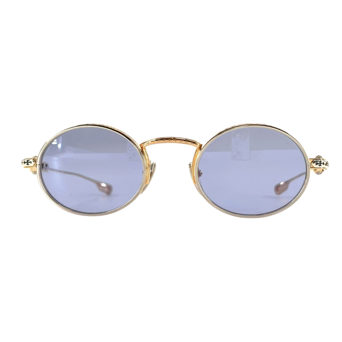 Chrome Hearts Glasses Honey Dipped Gold Frame