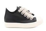 Rick Owens Mainline Jumbo Lace Low Black