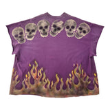 Satoshi Lost Boys Cutoff Tee Purple