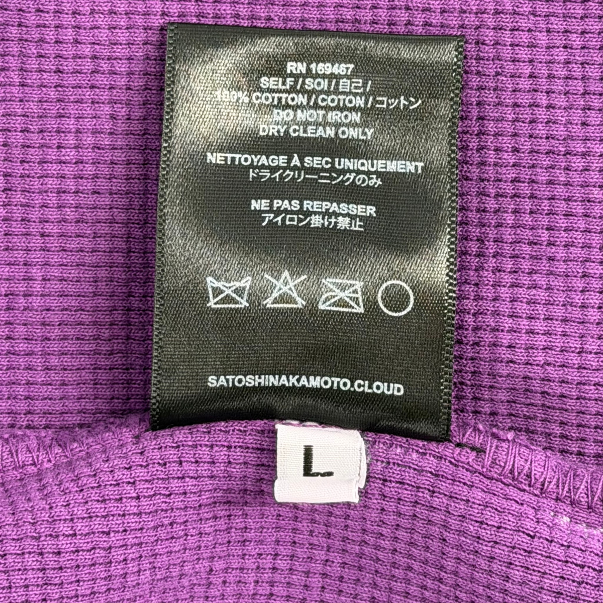 Satoshi Lost Boys Thermal Purple