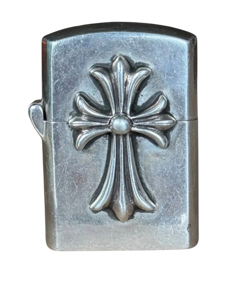 Chrome Hearts Silver Cross Lighter