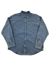 Supreme Applique Denim Shirt Indigo