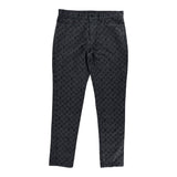 Louis Vuitton NBA Monogram Logo Denim Jeans Black