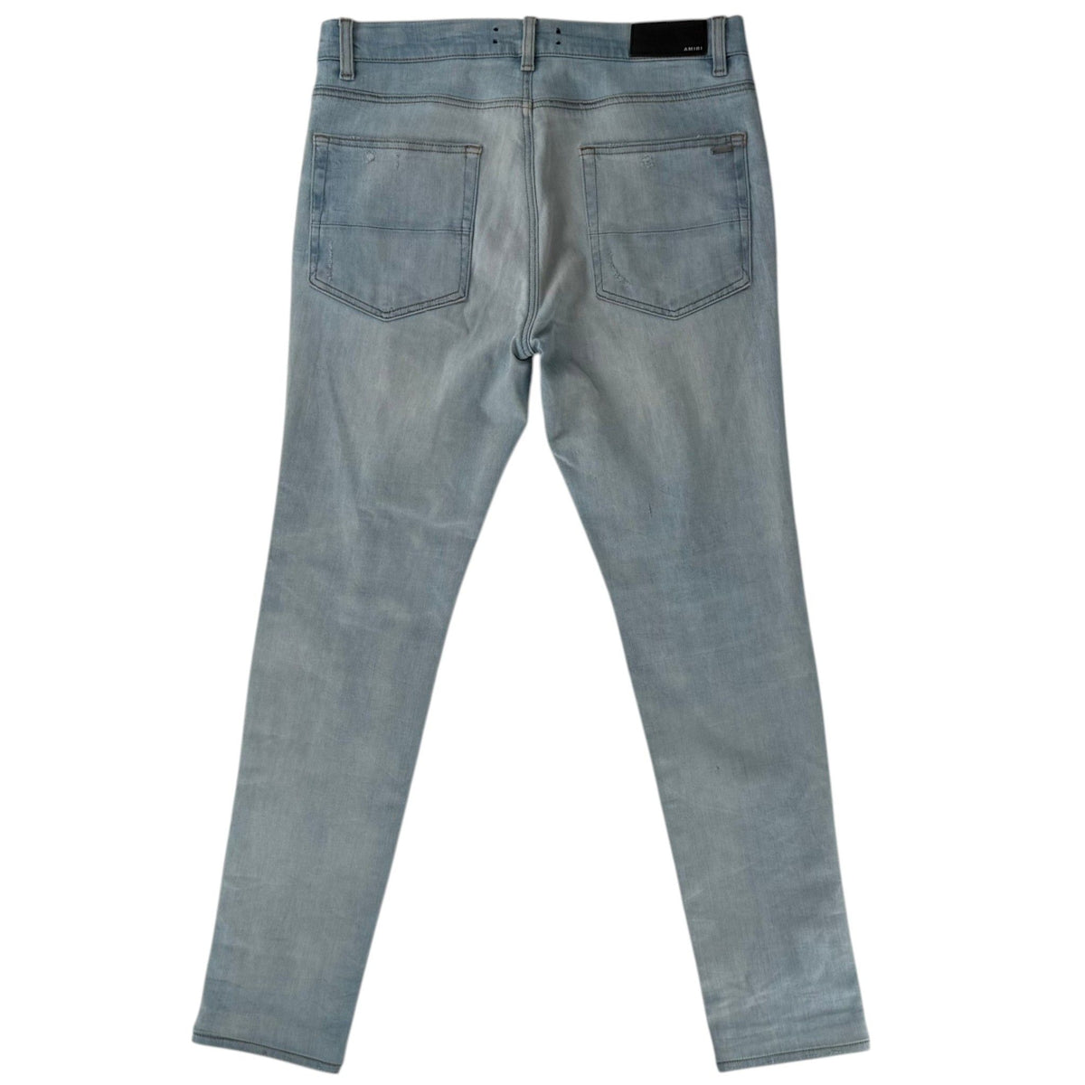 Amiri Distressed Jeans Blue