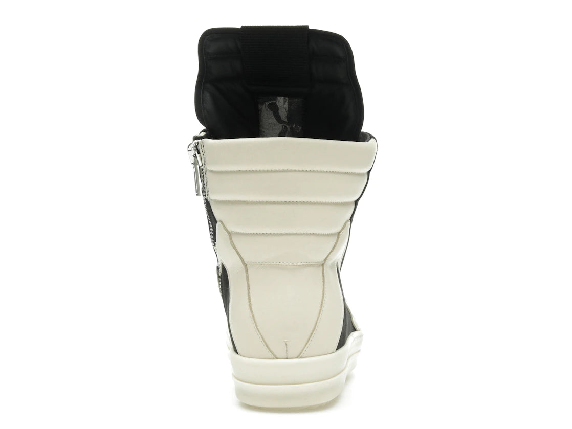 Rick Owens Geobasket Jumbo Lace High Black Milk