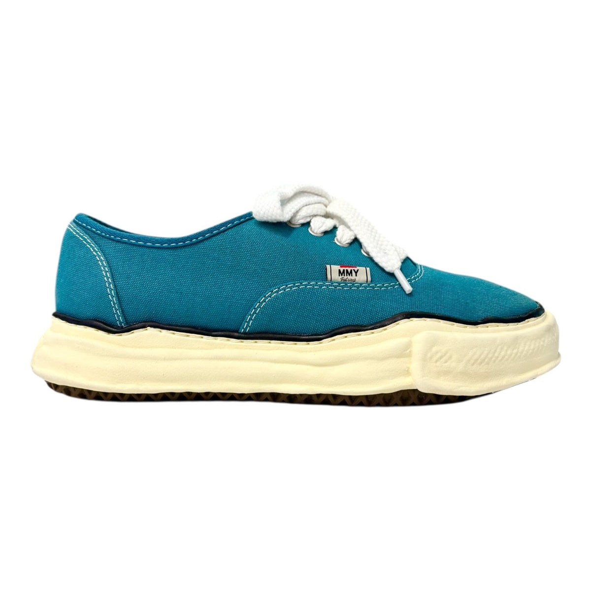 Maison Mihara Yasuhiro Baker OG Sole Canvas Low Blue
