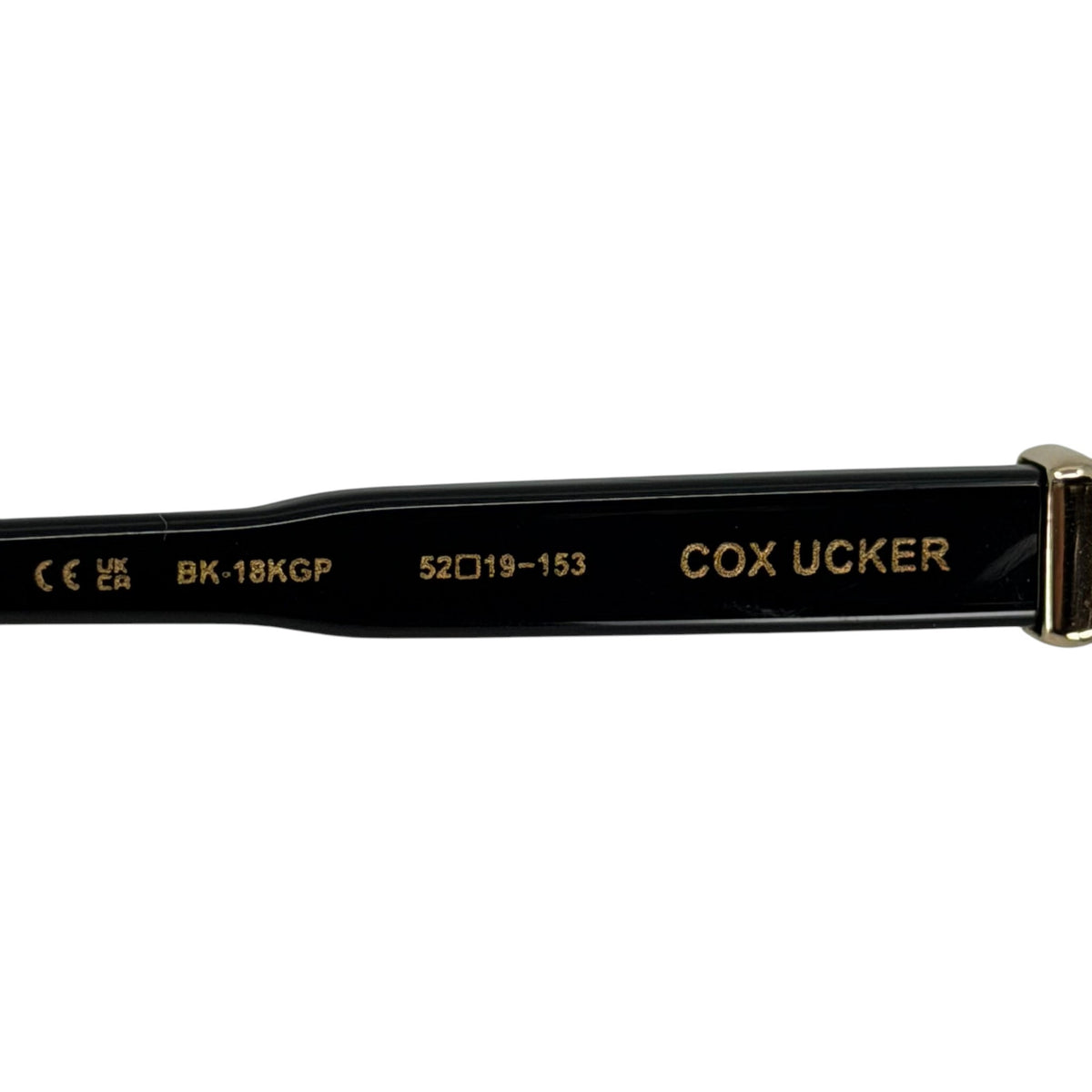 Chrome Hearts Cox Ucker Glasses Black