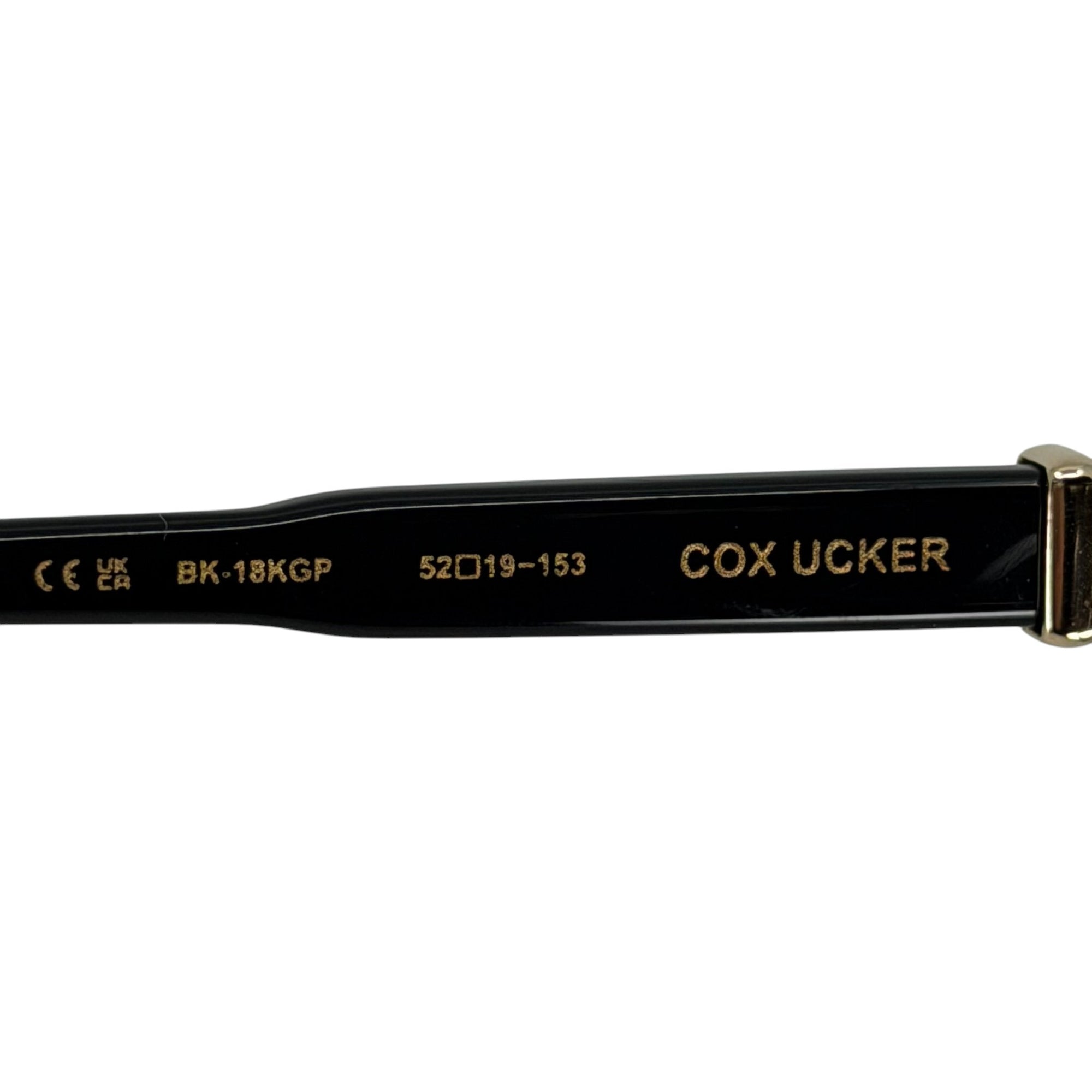 Chrome Hearts Cox Ucker Glasses Black