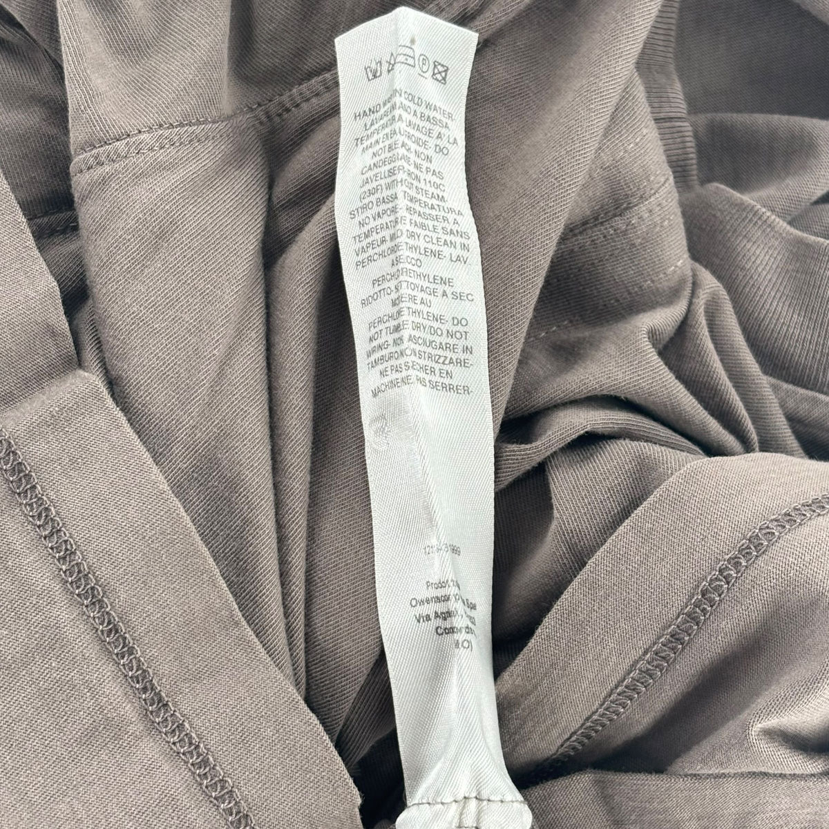 Rick Owens Walrus Shirt Grey