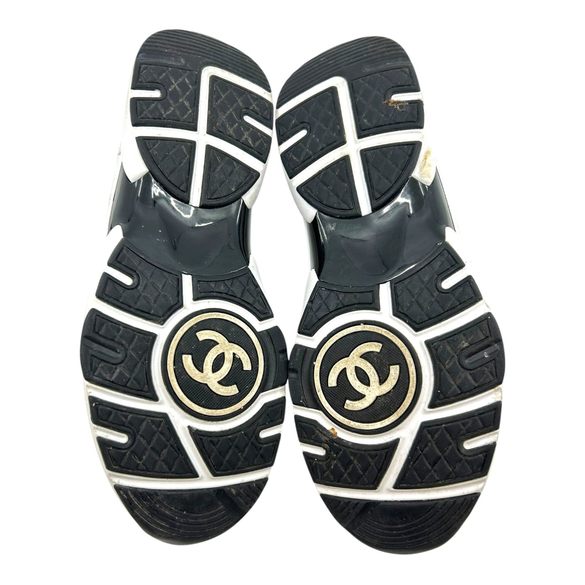 Chanel Trainer Tweed White