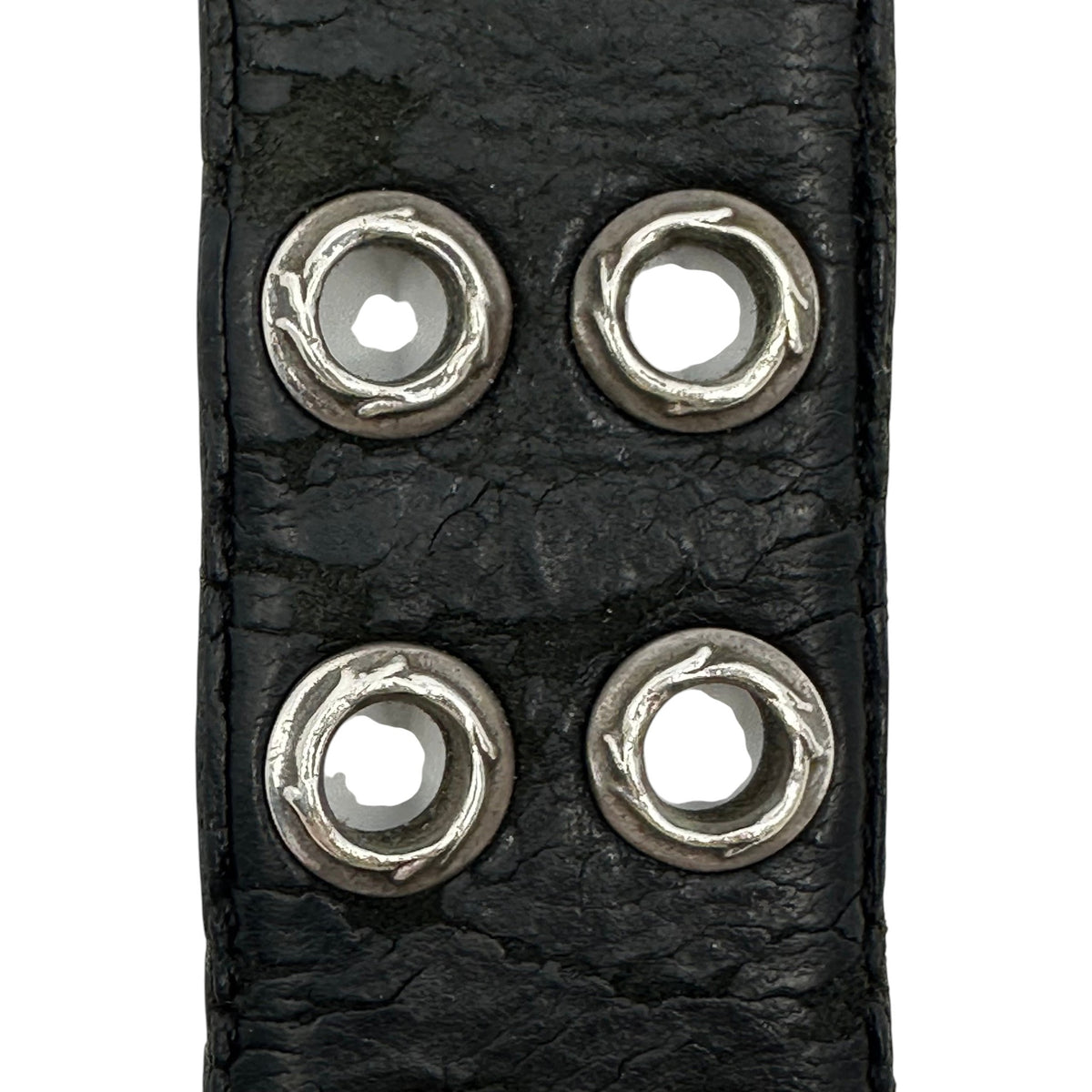 Chrome Hearts Double Grommet Strap Black
