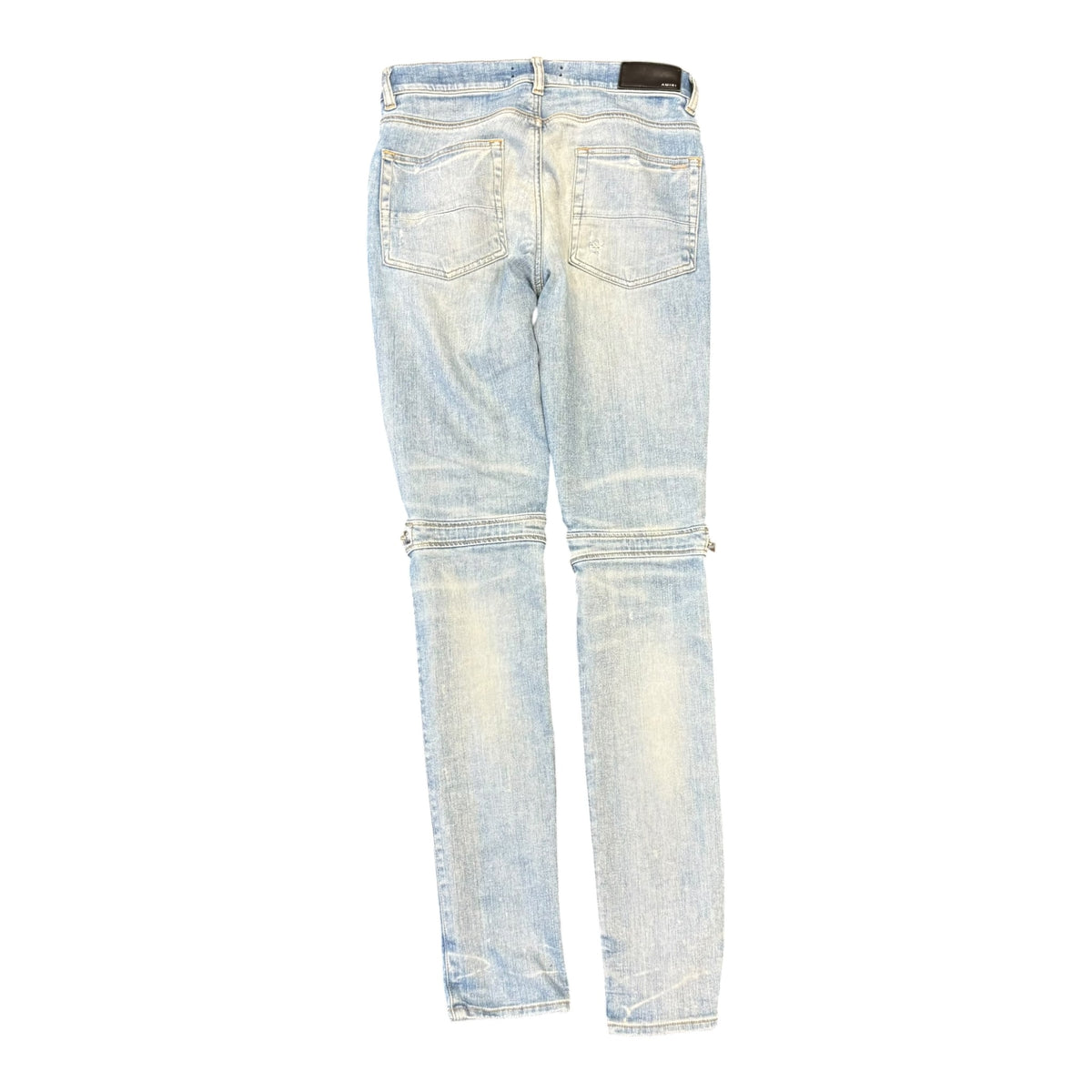 Amiri Mx2 Plaid Biker Jeans