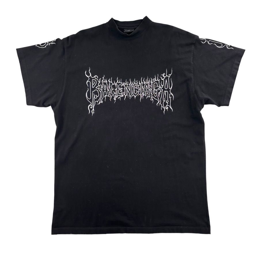 Balenciaga Darkwave Oversized T-Shirt Black