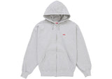 Supreme Small Box Zip Up Hooded Sweatshirt (FW25) Heather Grey