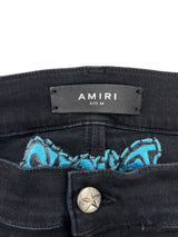 Amiri Star Patch Skinny Jeans