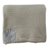 Chrome Hearts Knit Blanket Cream