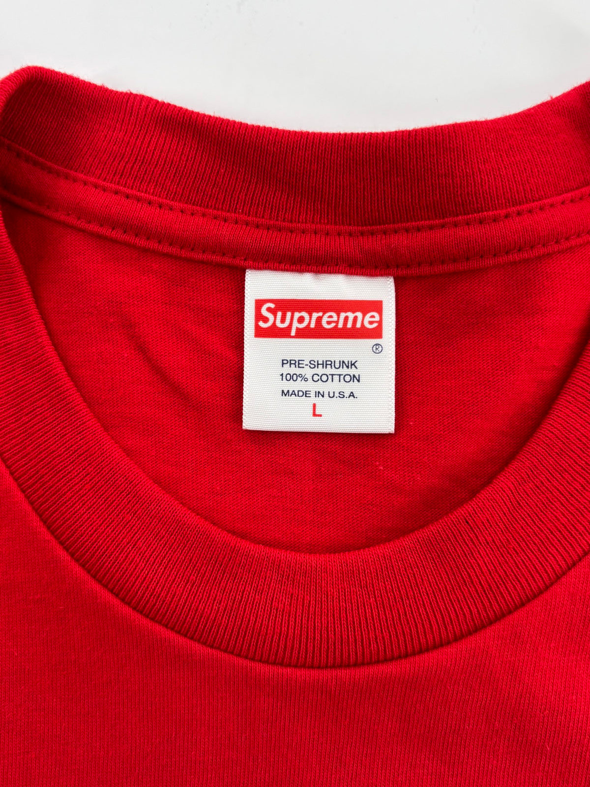 Supreme Snake Tee Red
