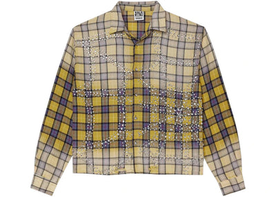 Vale Forever Lemonhead L/S Flannel Yellow/Blue